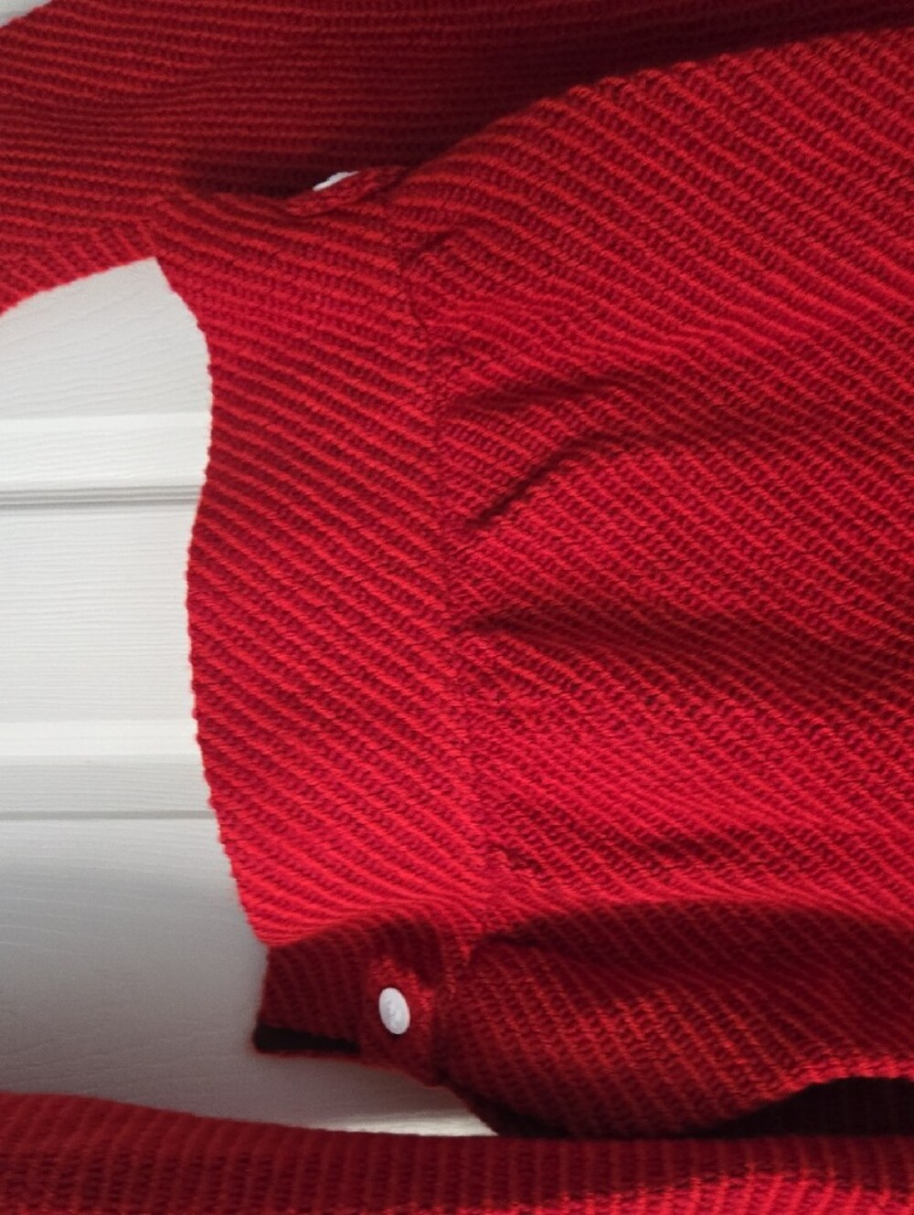 A.W.A.K.E. MODE Rib Knit Button Sweater - Picture 4 of 7